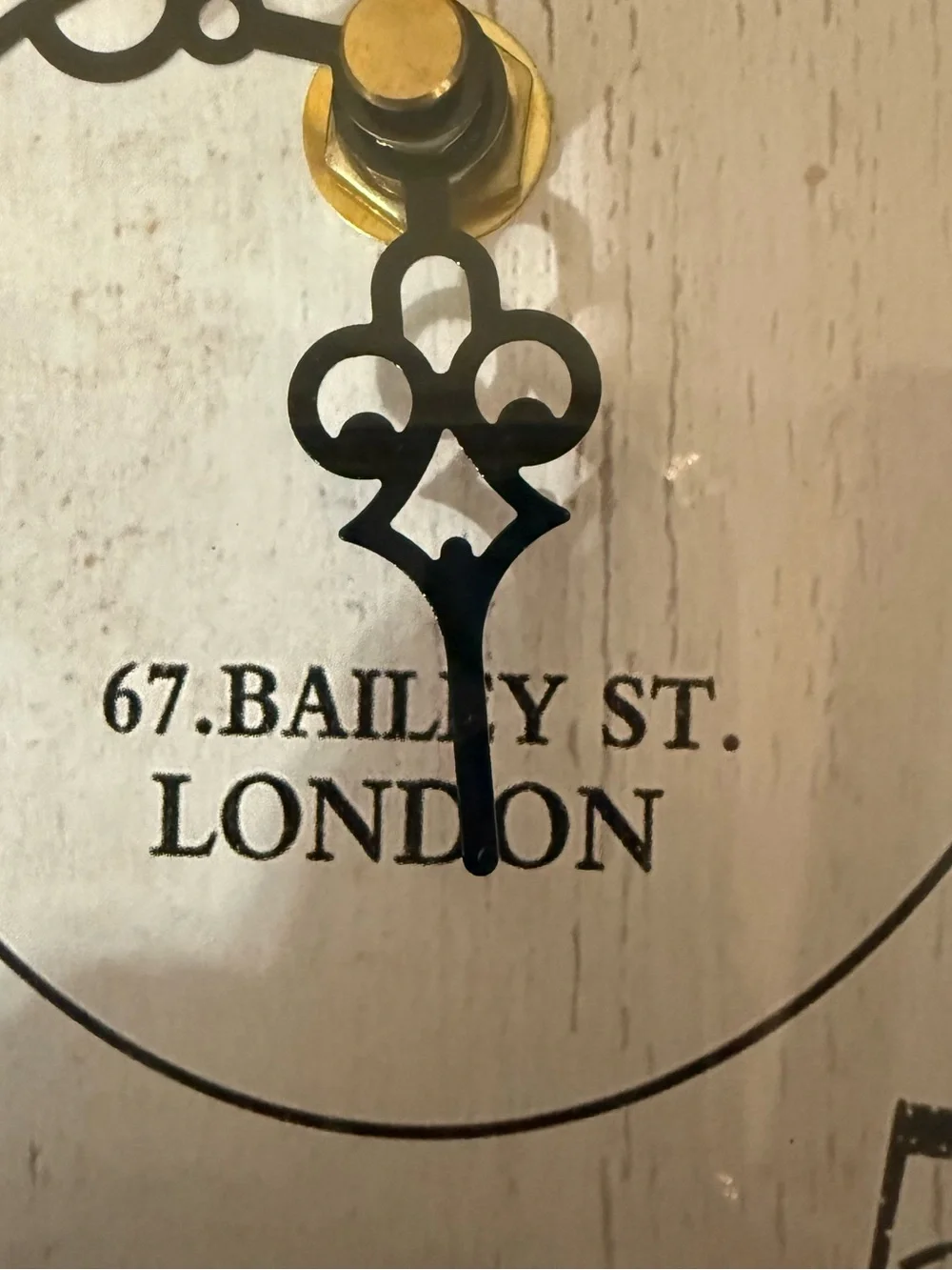 Vintage Old Town Clocks London Pocket Watch Style Wall Clock Rustic Decor